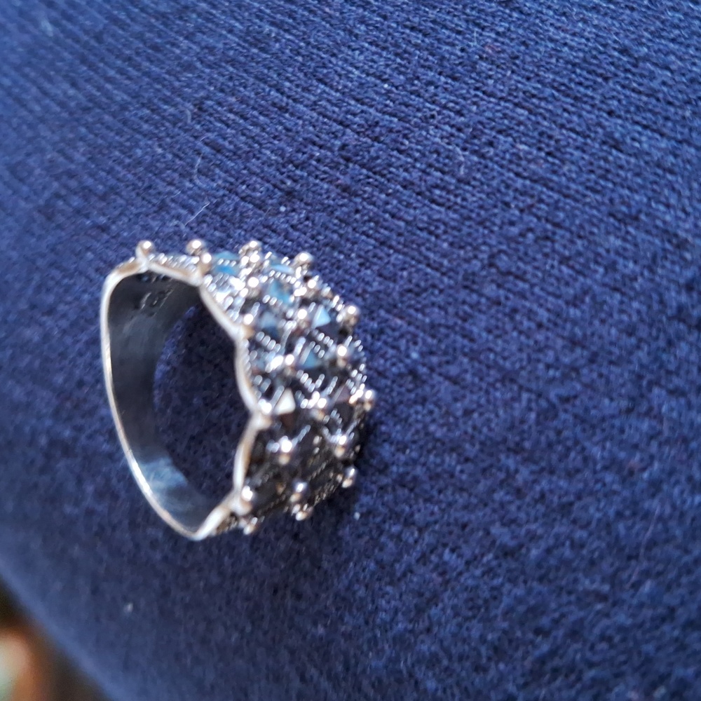 Marcasite Sterling ring